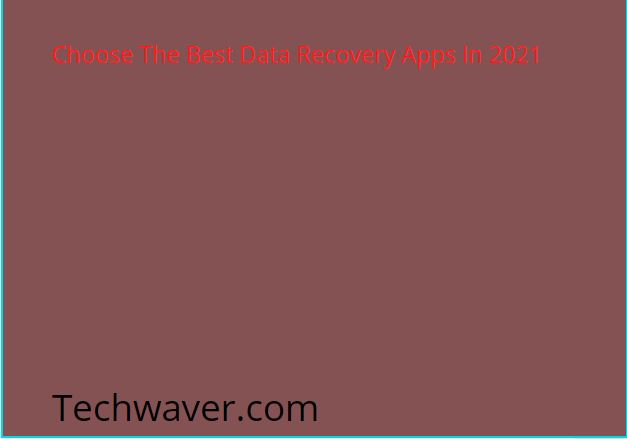 Best Data Recovery Apps