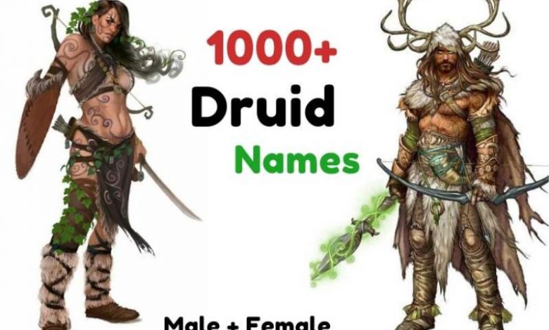 druid names