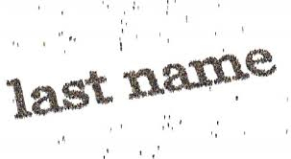 unique last names