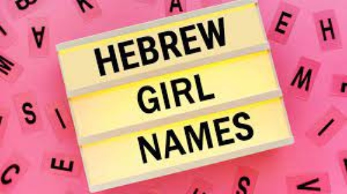 hebrew girl names