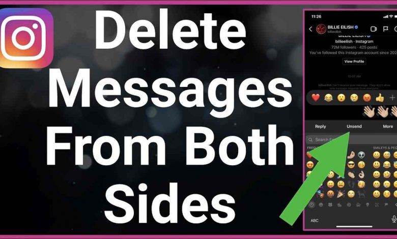 How To Delete Messages On Instagram From Both Sides