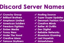 Photo of 50+ Discord Server Names List 2024