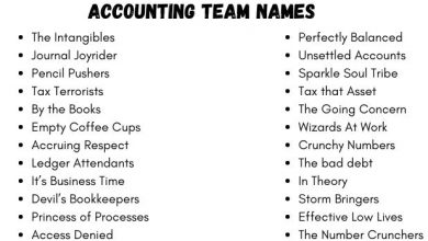 Photo of 50+ Catchy and Funny Accounting Team Names