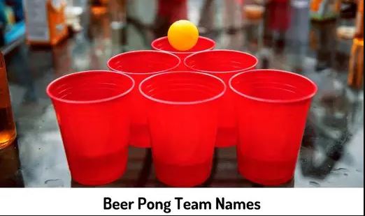 Intoxicating Beer Pong Team Name