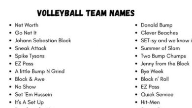 Photo of 250+ Best Volleyball Team Names List in 2024